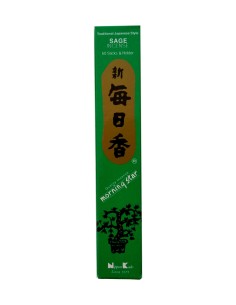 Photo de Encens Japonais MORNING STAR Sauge - encens.business - Boutique ésotérique en ligne - vente de Encens Japonais MORNING STAR S