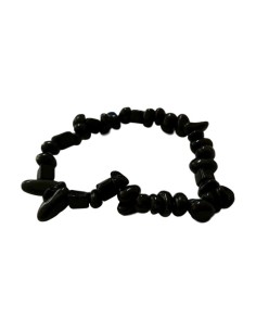 Photo de Bracelet chips en obsidienne oeil celeste - encens.business - Boutique ésotérique en ligne - vente de Bracelet chips en obsid