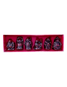 Photo de Coffret de 6 bouddhas rieurs - encens.business - Boutique ésotérique en ligne - vente de Coffret de 6 bouddhas rieurs