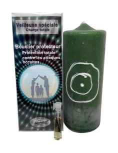 Photo de Bougie ésotérique Mariano "double charge" Bouclier protecteur - encens.business - Boutique ésotérique en ligne - vente de Bou