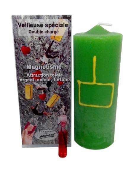 Photo de Bougie ésotérique Mariano "double charge" Magnétisme - encens.business - Boutique ésotérique en ligne - vente de Bougie ésoté