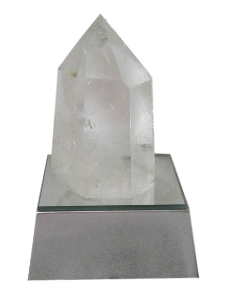 Photo de Eclairage d'ambiance pointe en Cristal de Roche - grand modèle - encens.business - Boutique ésotérique en ligne - vente de Ec