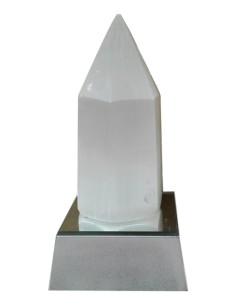 Photo de Eclairage d'ambiance pointe en Sélénite - encens.business - Boutique ésotérique en ligne - vente de Eclairage d'ambiance poin 2