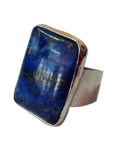 Photo de Bague auto-réglable en Lapis lazuli - encens.business - Boutique ésotérique en ligne - vente de Bague auto-réglable en Lapis 