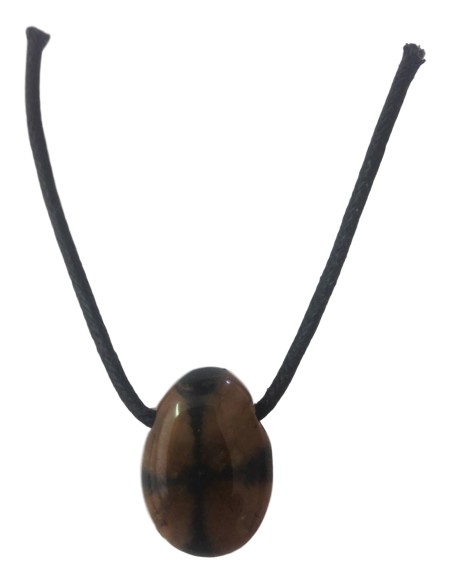 Photo de Pendentif percé en chiastolite - encens.business - Boutique ésotérique en ligne - vente de Pendentif percé en chiastolite