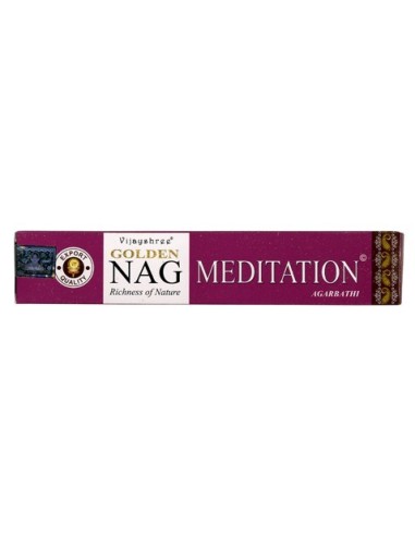 Photo de Encens Golden Nag méditation - encens.business - Boutique ésotérique en ligne - vente de Encens Golden Nag méditation