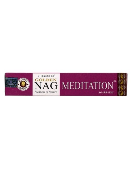 Photo de Encens Golden Nag méditation - encens.business - Boutique ésotérique en ligne - vente de Encens Golden Nag méditation