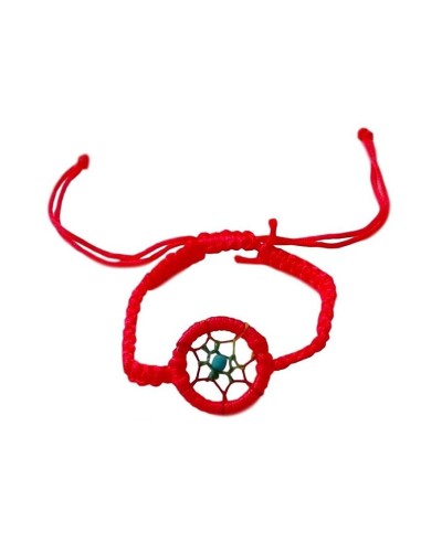 Photo de Bracelet attrape-rêve fluo - encens.business - Boutique ésotérique en ligne - vente de Bracelet attrape-rêve fluo