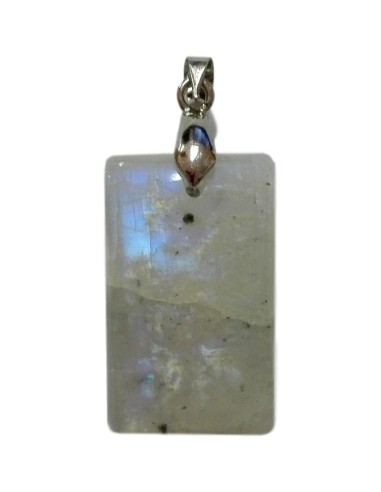 Photo de Pendentif avec bélière en pierre de lune - grand modèle - encens.business - Boutique ésotérique en ligne - vente de Pendentif
