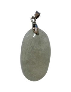 Photo de Pendentif oval avec bélière en pierre de lune - petit modèle - encens.business - Boutique ésotérique en ligne - vente de Pend