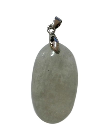 Photo de Pendentif oval avec bélière en pierre de lune - petit modèle - encens.business - Boutique ésotérique en ligne - vente de Pend