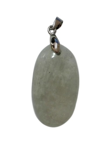 Photo de Pendentif oval avec bélière en pierre de lune - grand modèle - encens.business - Boutique ésotérique en ligne - vente de Pend