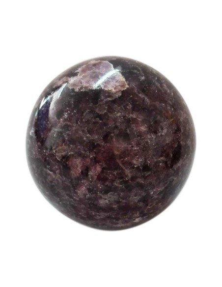 Photo de Sphère en Lépidolite 5 cm - encens.business - Boutique ésotérique en ligne - vente de Sphère en Lépidolite 5 cm