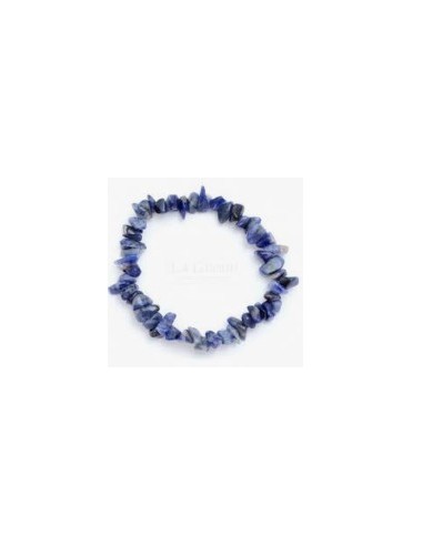Photo de Bracelet chips en sodalite - encens.business - Boutique ésotérique en ligne - vente de Bracelet chips en sodalite