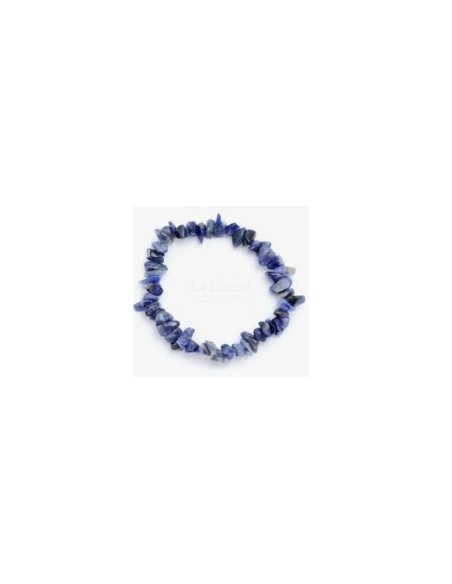 Photo de Bracelet chips en sodalite - encens.business - Boutique ésotérique en ligne - vente de Bracelet chips en sodalite