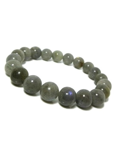 Photo de Bracelet en labradorite 6 mm - encens.business - Boutique ésotérique en ligne - vente de Bracelet en labradorite 6 mm