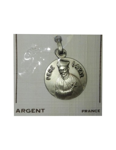 Photo de Médaille en argent Pere Laval - encens.business - Boutique ésotérique en ligne - vente de Médaille en argent Pere Laval