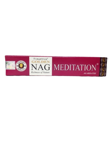 Photo de Encens Golden Nag méditation - encens.business - Boutique ésotérique en ligne - vente de Encens Golden Nag méditation