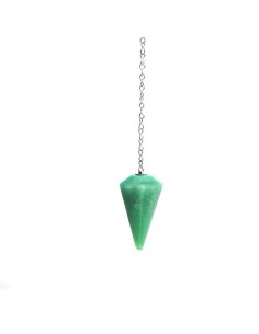 Photo de Pendule aventurine faceté - encens.business - Boutique ésotérique en ligne - vente de Pendule aventurine faceté