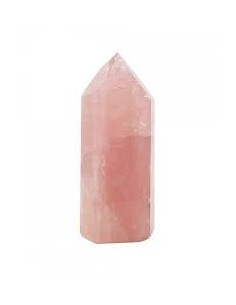 Photo de Pointe en quartz rose - encens.business - Boutique ésotérique en ligne - vente de Pointe en quartz rose