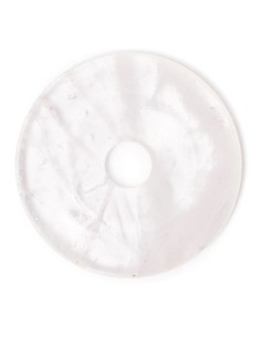 Photo de Donuts en Cristal de roche - encens.business - Boutique ésotérique en ligne - vente de Donuts en Cristal de roche
