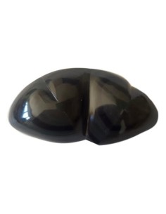 Photo de Double coeurs en Obsidienne ?il céleste 8 cm - encens.business - Boutique ésotérique en ligne - vente de Double coeurs en Obs