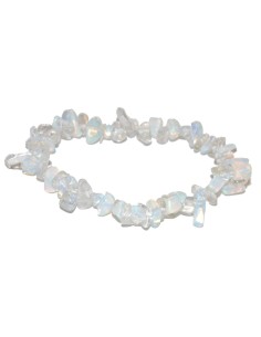 Photo de Bracelet chips pierre de Lune - encens.business - Boutique ésotérique en ligne - vente de Bracelet chips pierre de Lune