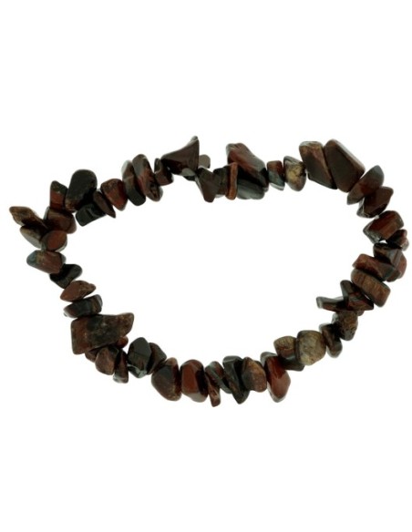 Photo de Bracelet chips Oeil de taureau - encens.business - Boutique ésotérique en ligne - vente de Bracelet chips Oeil de taureau