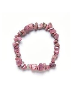 Photo de Bracelet chips en rhodonite - encens.business - Boutique ésotérique en ligne - vente de Bracelet chips en rhodonite