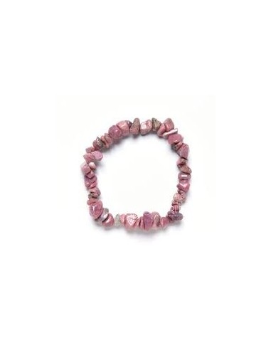 Photo de Bracelet chips en rhodonite - encens.business - Boutique ésotérique en ligne - vente de Bracelet chips en rhodonite