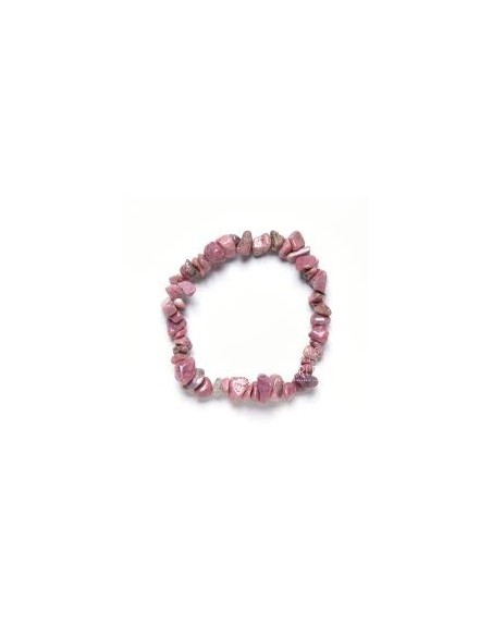 Photo de Bracelet chips en rhodonite - encens.business - Boutique ésotérique en ligne - vente de Bracelet chips en rhodonite