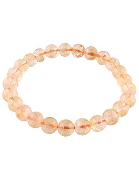 Photo de Bracelet 4 mm en citrine - encens.business - Boutique ésotérique en ligne - vente de Bracelet 4 mm en citrine