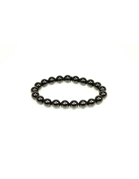Photo de Bracelet 4 mm en obsidienne noire - encens.business - Boutique ésotérique en ligne - vente de Bracelet 4 mm en obsidienne noi