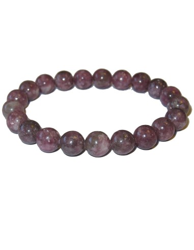 Photo de Bracelet 4 mm en lépidolite - encens.business - Boutique ésotérique en ligne - vente de Bracelet 4 mm en lépidolite