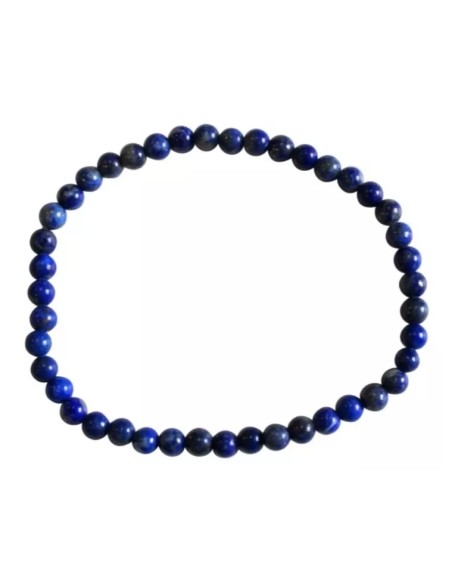 Photo de Bracelet 4 mm en lapis lazuli - encens.business - Boutique ésotérique en ligne - vente de Bracelet 4 mm en lapis lazuli