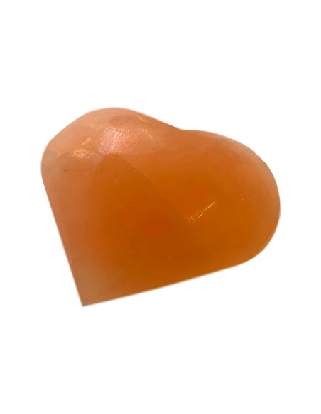 Photo de Coeur en sélénite rose (vendus par 2) - encens.business - Boutique ésotérique en ligne - vente de Coeur en sélénite rose (ven