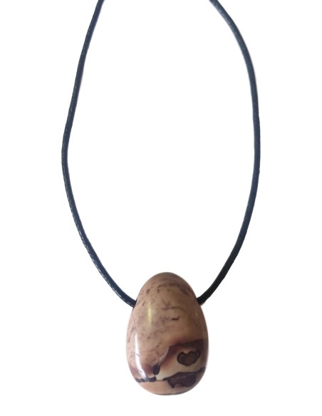 Photo de Pendentif percé en porcelanite - encens.business - Boutique ésotérique en ligne - vente de Pendentif percé en porcelanite