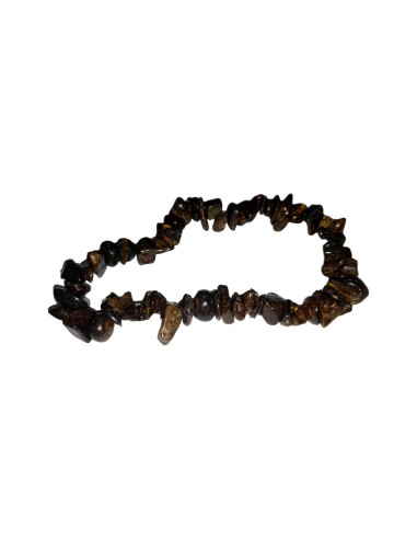 Photo de Bracelet chips en Bronzite - encens.business - Boutique ésotérique en ligne - vente de Bracelet chips en Bronzite