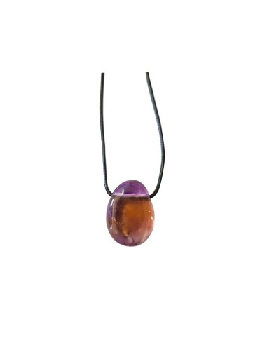 Photo de Pendentif percé en amétrine - encens.business - Boutique ésotérique en ligne - vente de Pendentif percé en amétrine