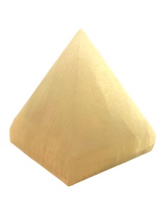 Photo de Pyramide en sélénite - encens.business - Boutique ésotérique en ligne - vente de Pyramide en sélénite
