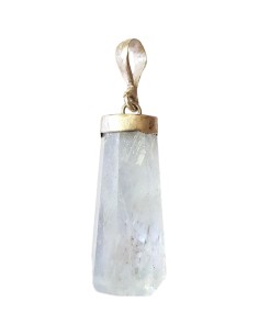 Photo de Pendentif en aigue marine monté sur cabochon argent - encens.business - Boutique ésotérique en ligne - vente de Pendentif en 