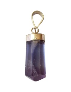 Photo de Pendentif en fluorite bleu monté sur cabochon argent - encens.business - Boutique ésotérique en ligne - vente de Pendentif en