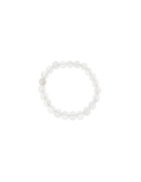 Photo de Bracelet en Cristal de roche 6 mm - encens.business - Boutique ésotérique en ligne - vente de Bracelet en Cristal de roche 6 
