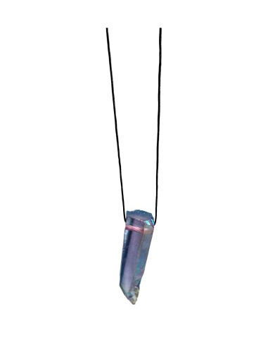 Photo de Pendentif  pierre percé en Aqua Aura Angel - encens.business - Boutique ésotérique en ligne - vente de Pendentif  pierre perc