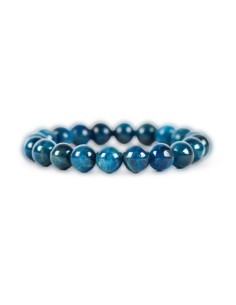Photo de Bracelet 4 mm en apatite bleue - encens.business - Boutique ésotérique en ligne - vente de Bracelet 4 mm en apatite bleue