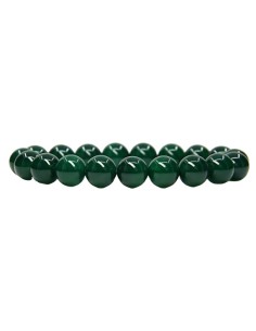 Bracelet 4 mm en aventurine verte - encens.business