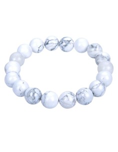 Bracelet 4 mm en howlite - encens.business