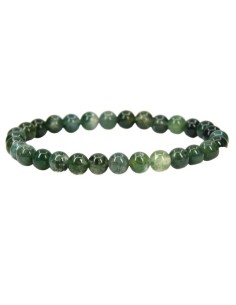 Bracelet 4 mm en agate mousse - encens.business