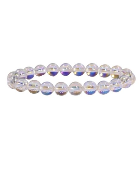 Bracelet 4 mm en aqua aura - encens.business