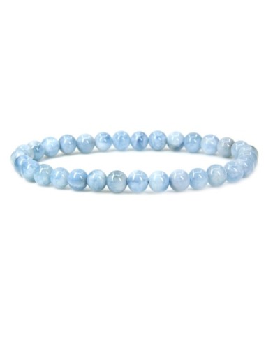Photo de Bracelet 6 mm en aigue marine - encens.business - Boutique ésotérique en ligne - vente de Bracelet 6 mm en aigue marine